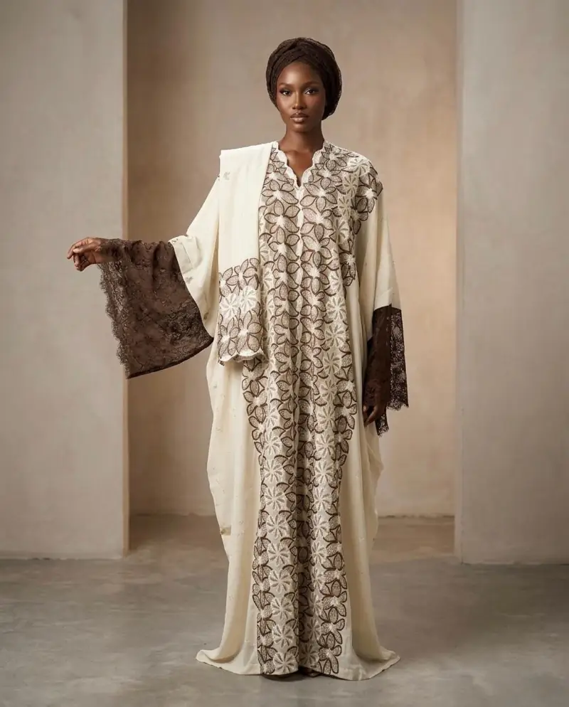 Halimat bubu — Cotton lace